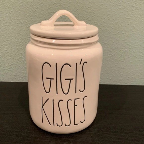 Rae Dunn Kitchen Rae Dunn Gigis Kisses Canister Poshmark